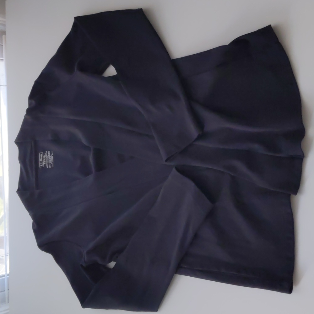 LL Bean Cotton Cardigan XS